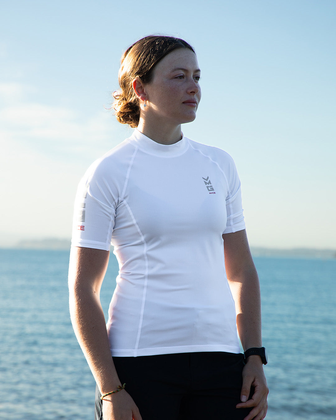 Women's Short Sleeve Sailing Rash Top